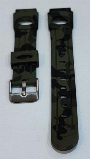 CK-5547GN YEŞİL KAMUFLAJ SİLİKON KORDON