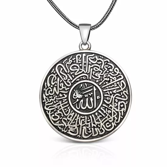 Gümüş Asr Suresi Erkek Kolye